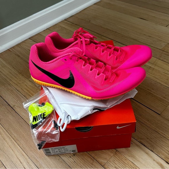 New Nike zoom shoes rival multi‎ pink cleats men’s 14 - Picture 1 of 12